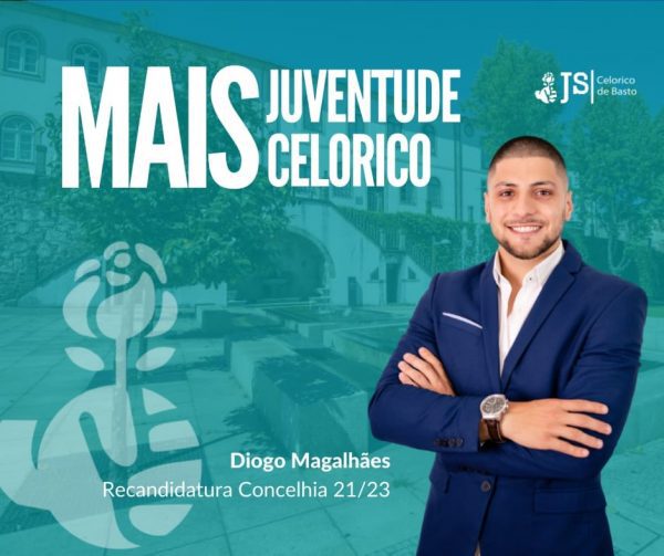 Presidente da JS Celorico de Basto Diogo Magalhães irá tomar posse