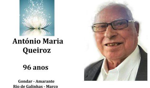 Óbito. António Maria Queiroz, 96 anos