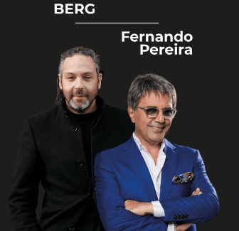 Berg e Fernando Pereira na Gala do Empresário de Baião