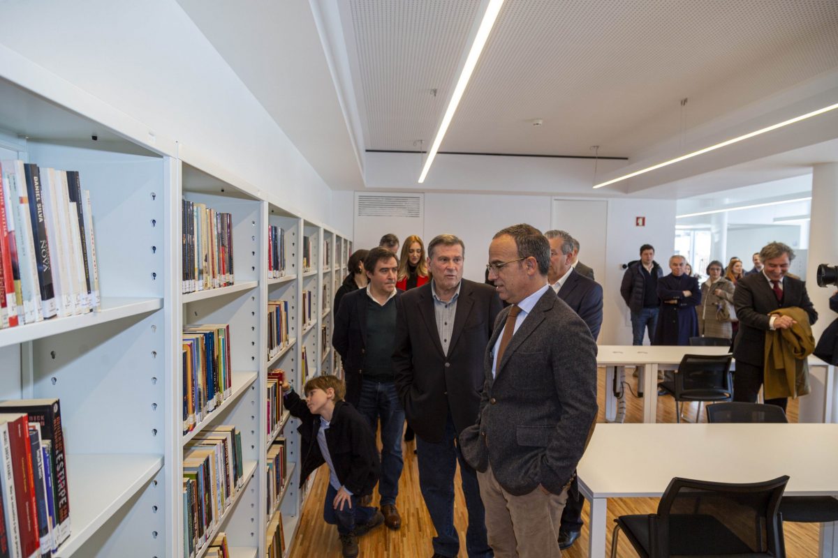 Baião. Ministro da Cultura inaugurou Biblioteca Municipal António Mota